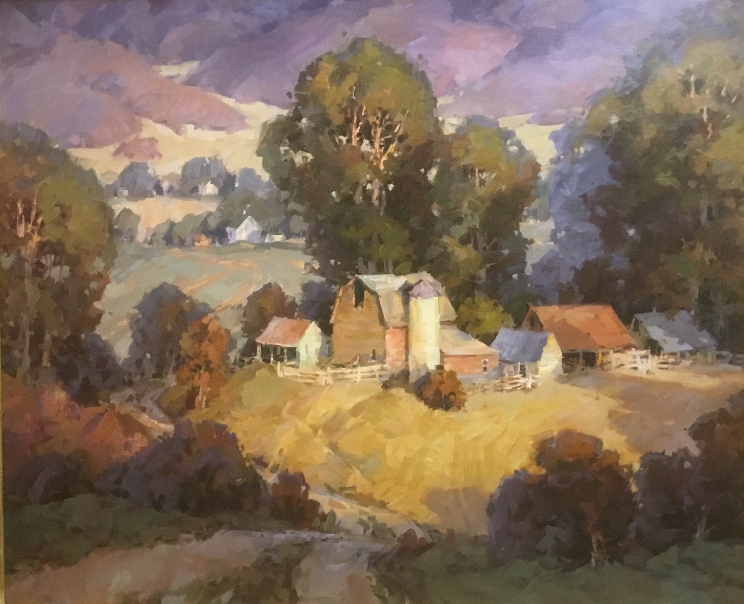 Rich County Pastoral Painting
