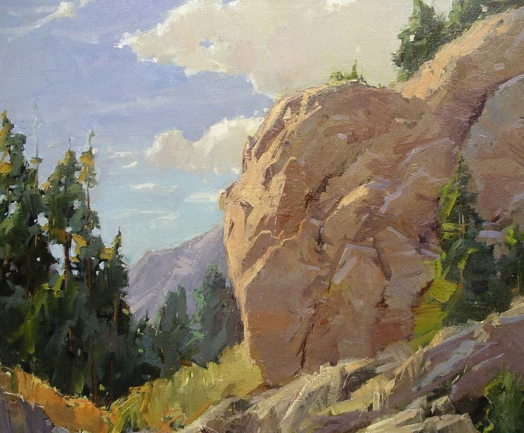Rocky Pass Painting